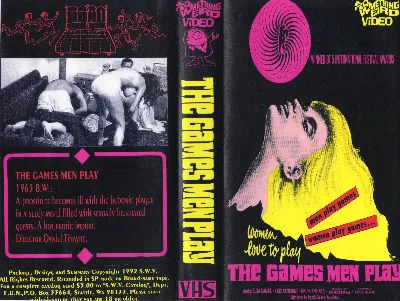 The Games Men Play VHS cover