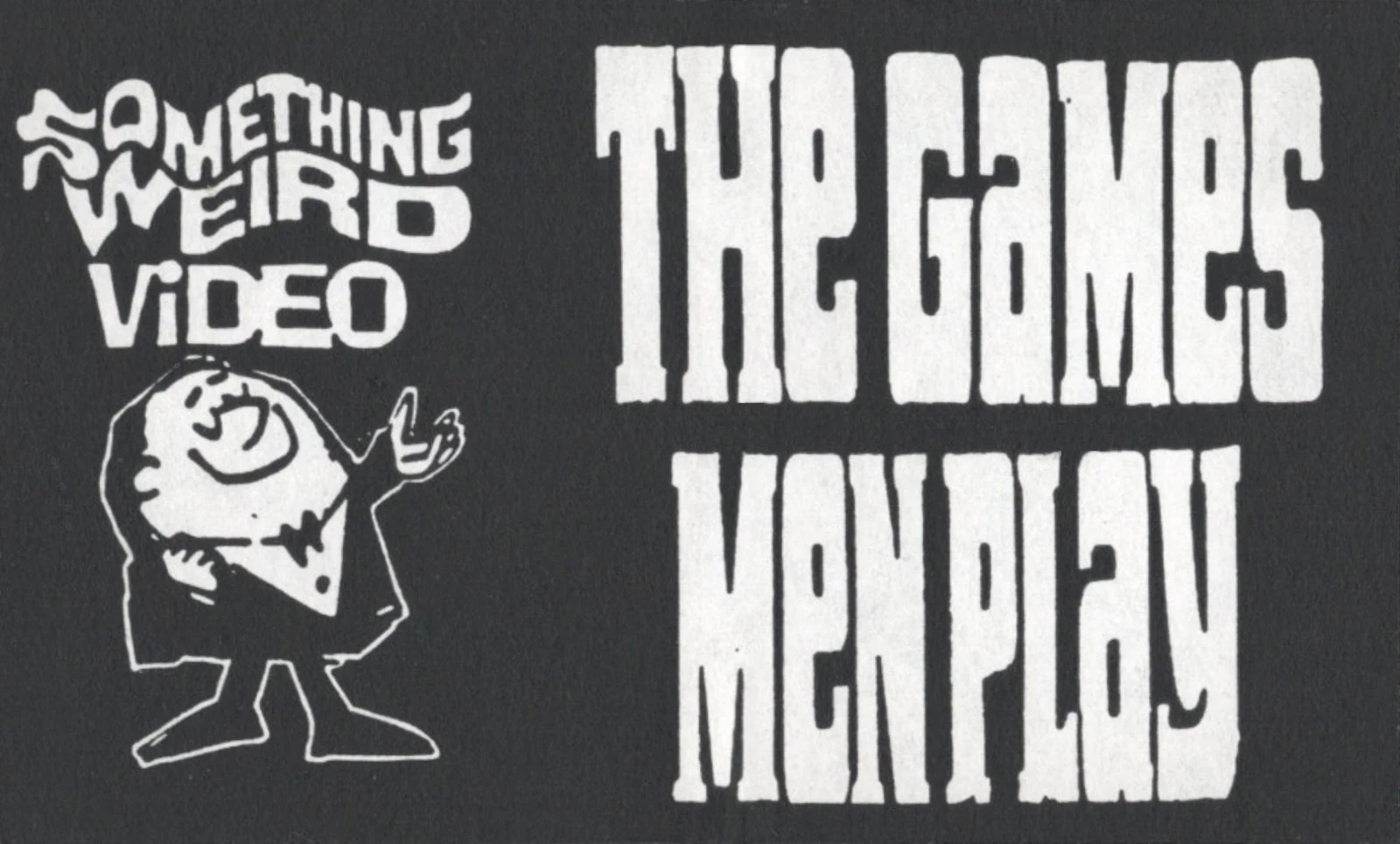 The Games Men Play VHS front label scan