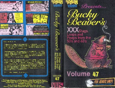 Bucky Beaver's XXX Stags, Loops and Peeps from the 50's and 60's VHS cover