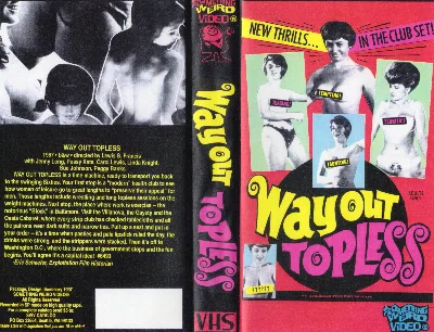 Way Out Topless VHS cover
