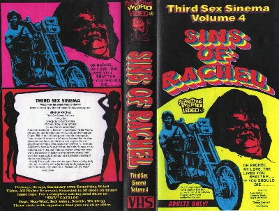 Sins of Rachel VHS cover