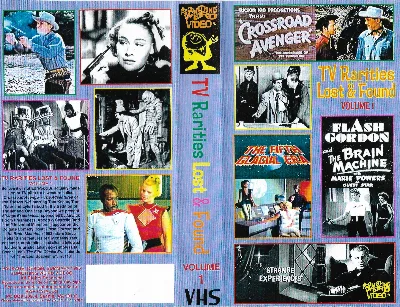 TV Rarities Lost & Found VHS cover