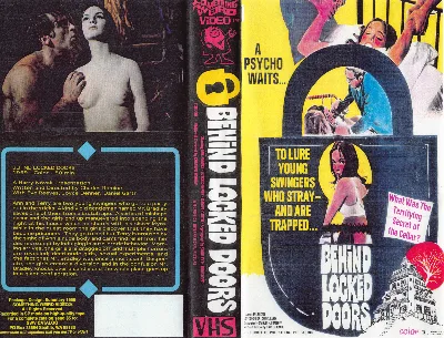 Behind Locked Doors VHS cover