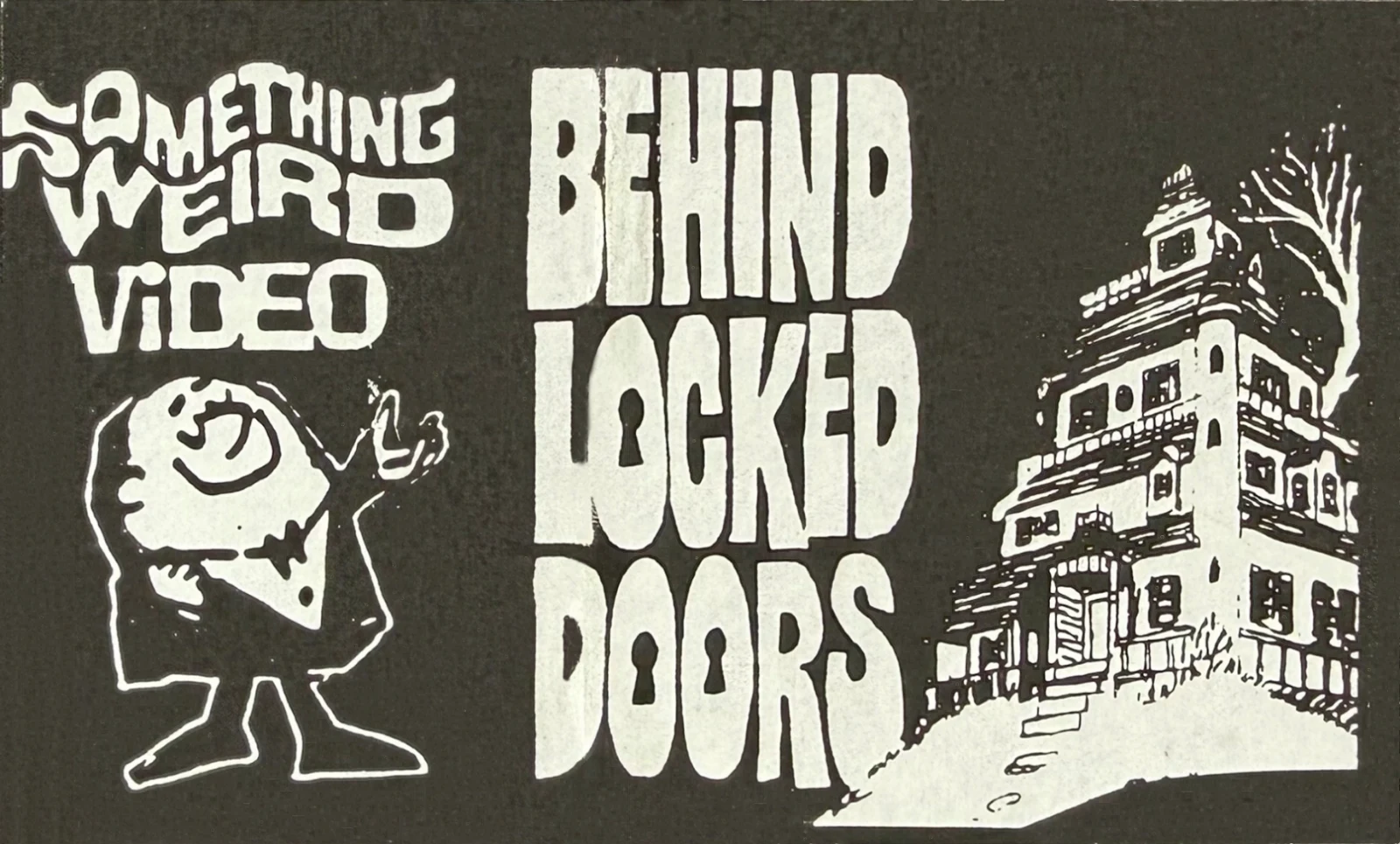 Behind Locked Doors VHS front label scan