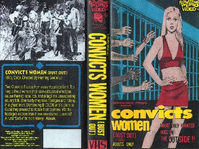 Convicts Women VHS cover
