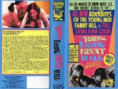 The Young, Erotic Fanny Hill VHS cover