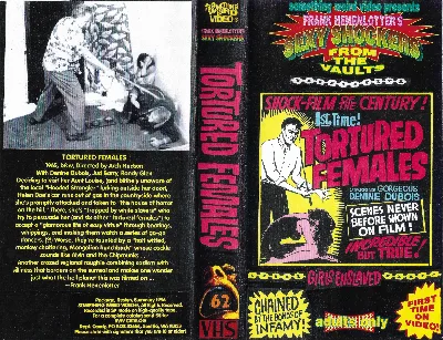 Tortured Females VHS cover