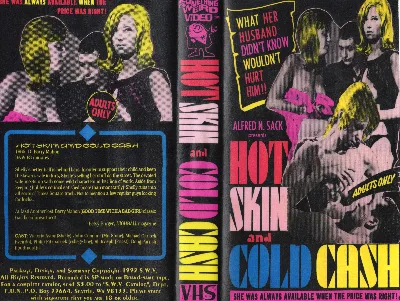 Hot Skin and Cold Cash VHS cover