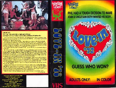 Love-In '72 VHS cover