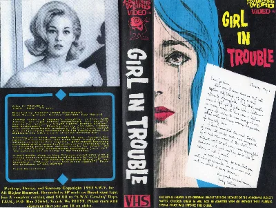 Girl in Trouble VHS cover