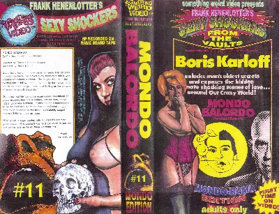 Mondo Balordo VHS cover