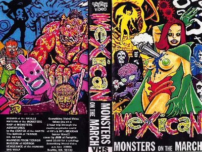 Mexican Monsters on the March VHS cover