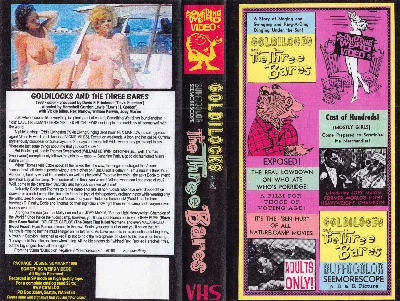 Goldilocks and the Three Bares VHS cover