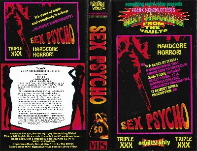 Sex Psycho VHS cover