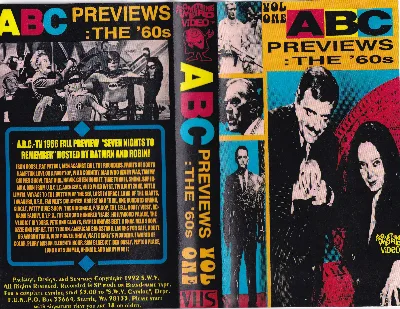 ABC Previews: The 60's VHS cover