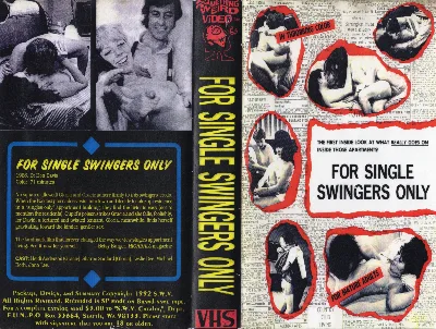 For Single Swinger Only VHS cover
