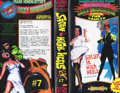 Satan in High Heels VHS cover