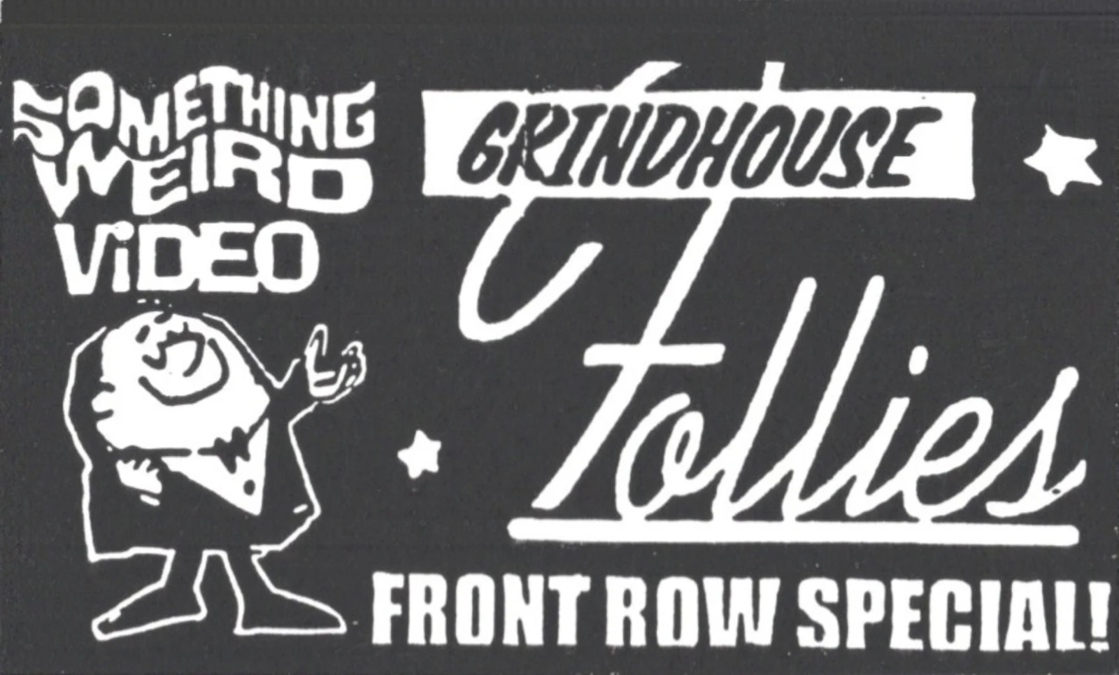Front Row Special VHS front label scan
