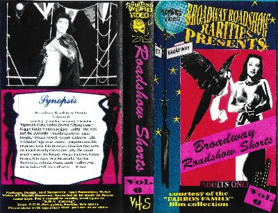 Broadway Roadshow Shorts VHS cover