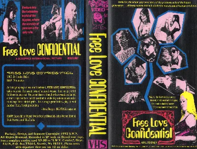 Free Love Confidential VHS cover