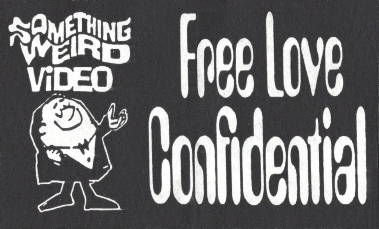 Free Love Confidential VHS front label scan