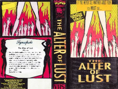 The Altar of Lust VHS cover