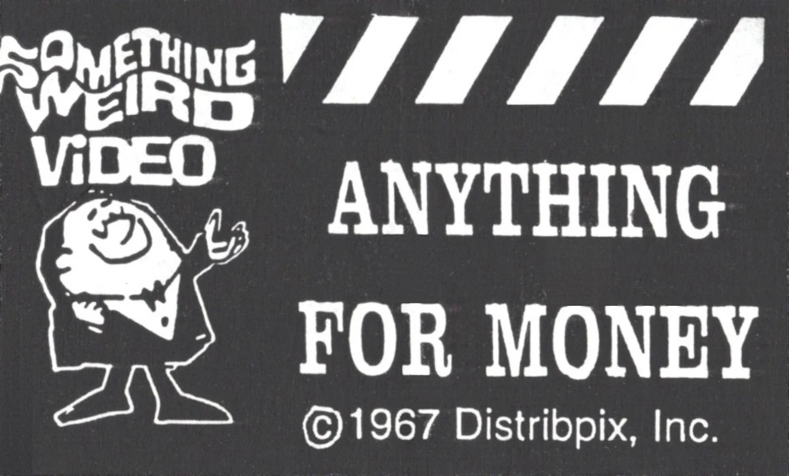 Anything for Money VHS front label scan