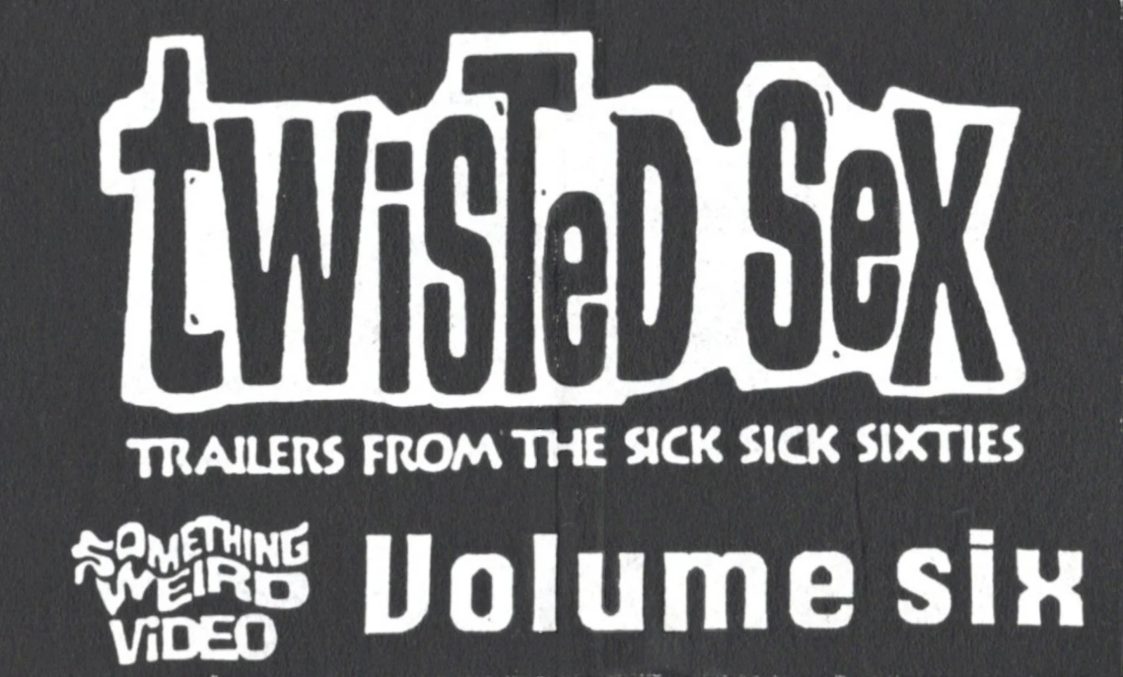 Twisted Sex VHS front label scan
