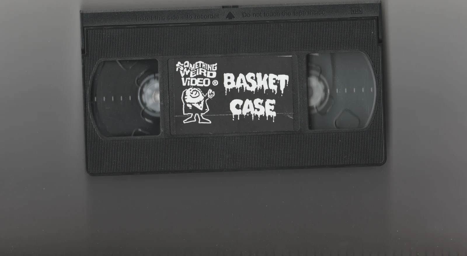 Basket Case VHS front label scan