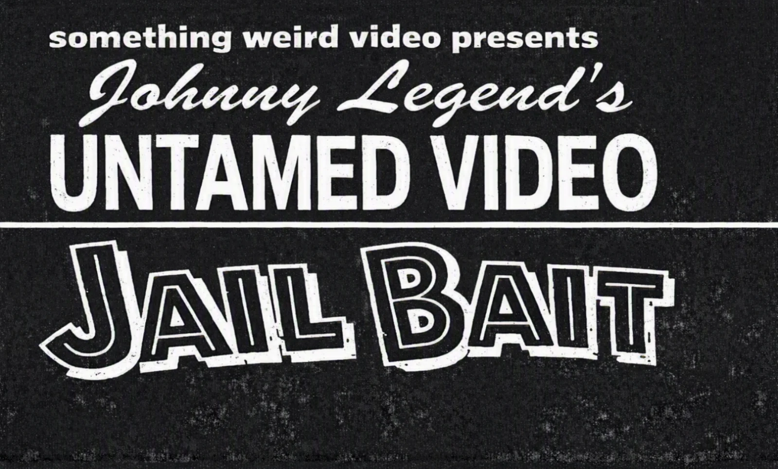 Jail Bait VHS front label scan