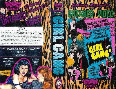 Girl Gang VHS cover
