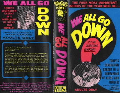 We All Go Down VHS cover