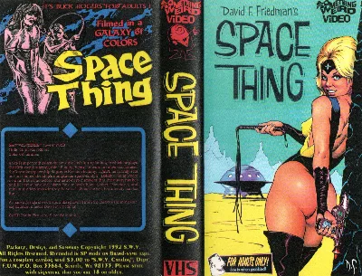Space Thing VHS cover