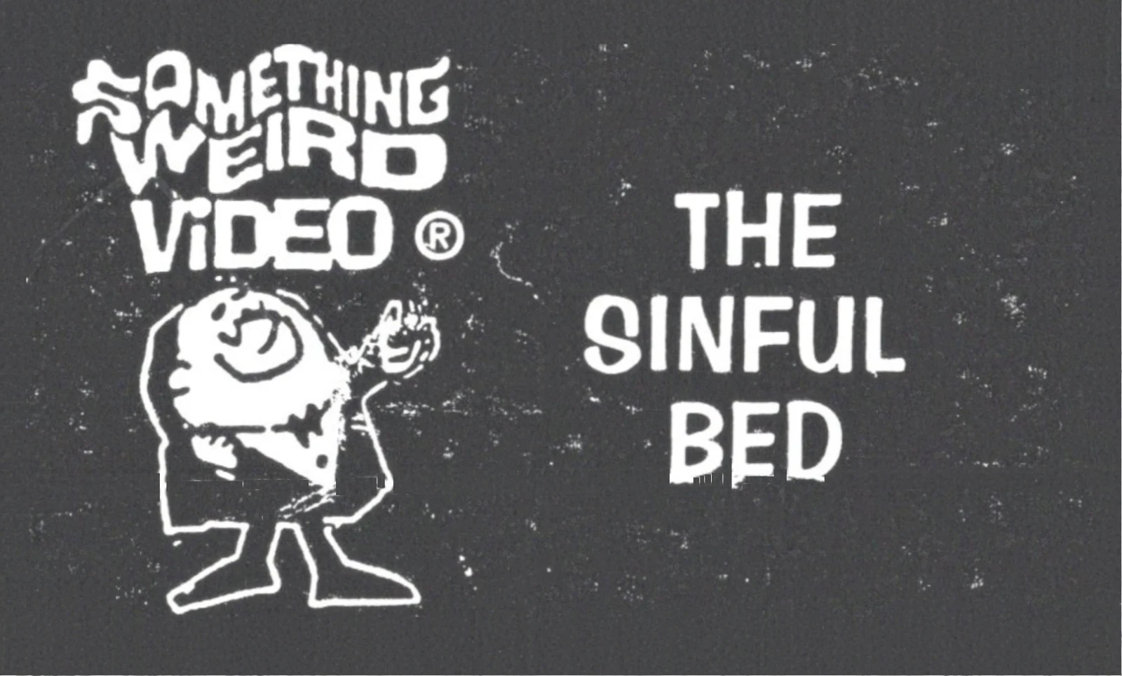 The Sinful Bed VHS front label scan