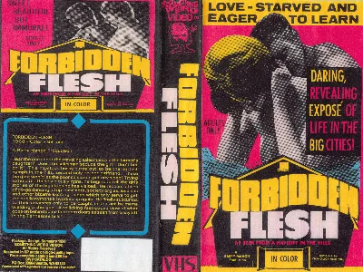 Forbidden Flesh VHS cover