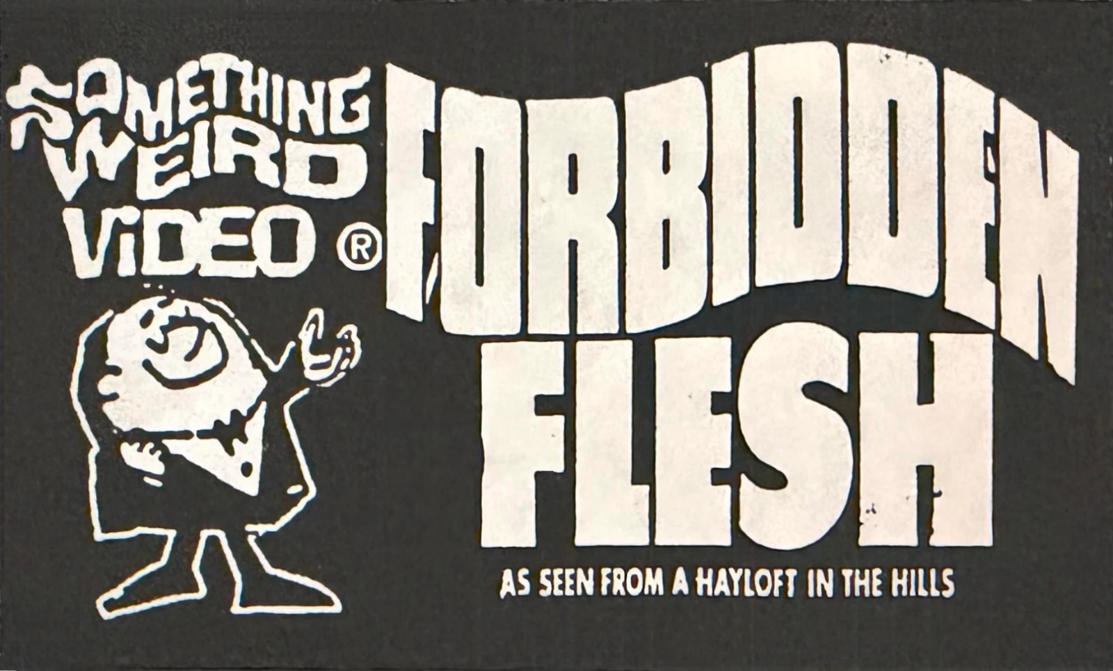 Forbidden Flesh VHS front label scan