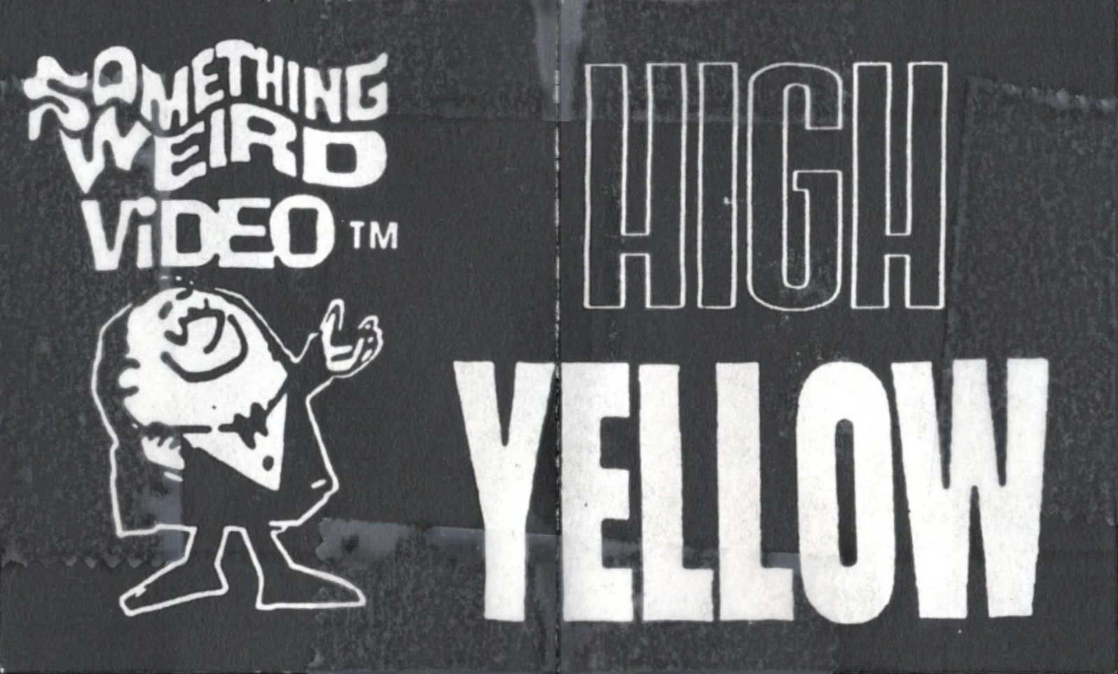 High Yellow VHS front label scan