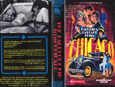 The Fabulous Bastard from Chicago VHS cover