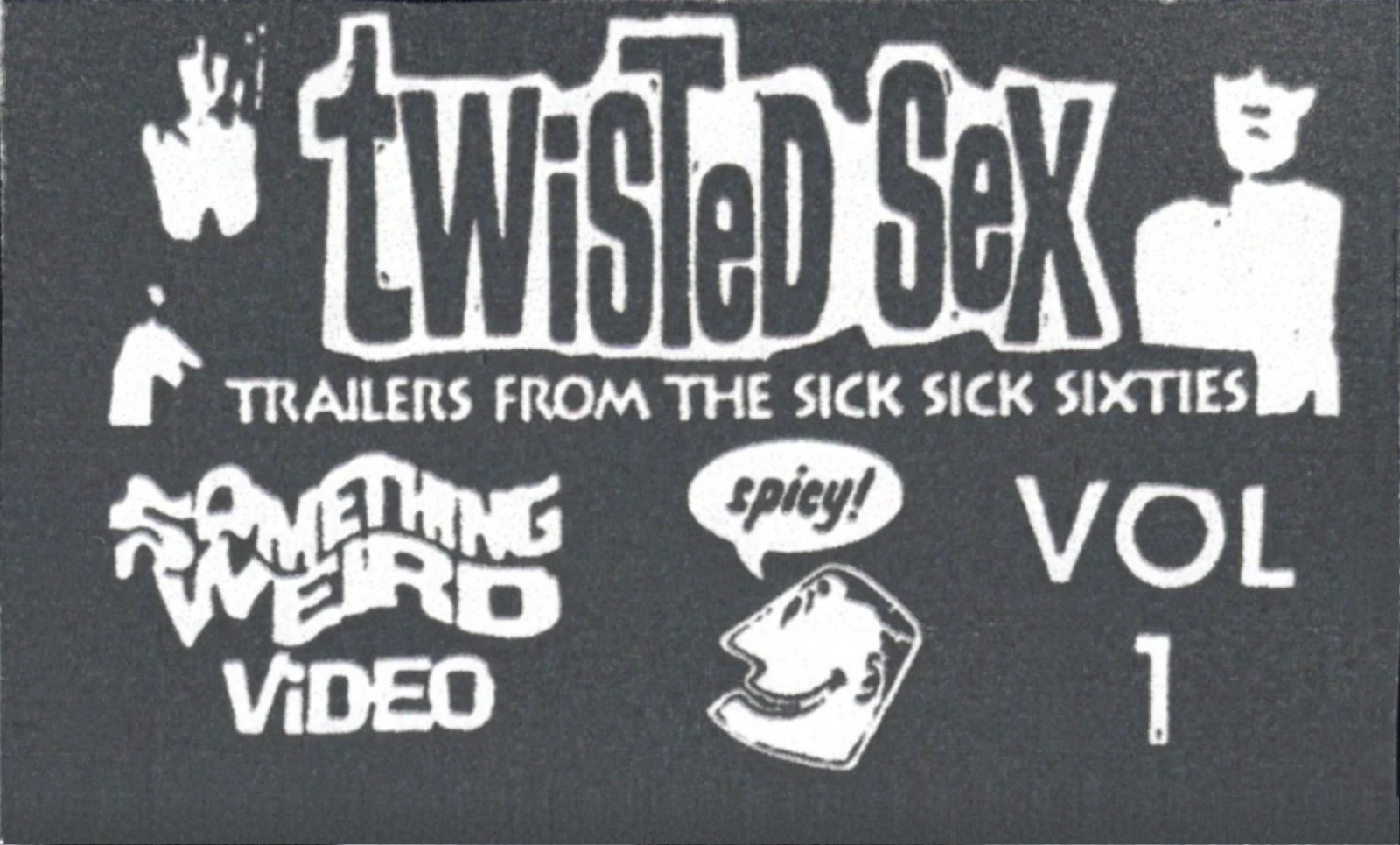 Twisted Sex VHS front label scan