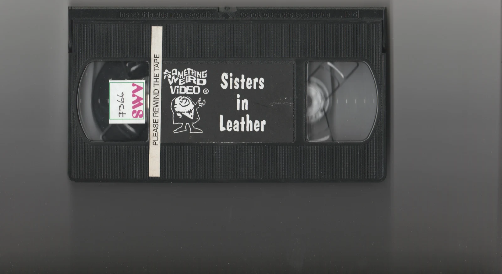 Sisters in Leather VHS front label scan