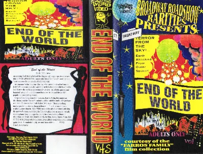 End of the World VHS cover
