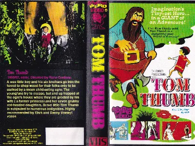 Tom Thumb VHS cover