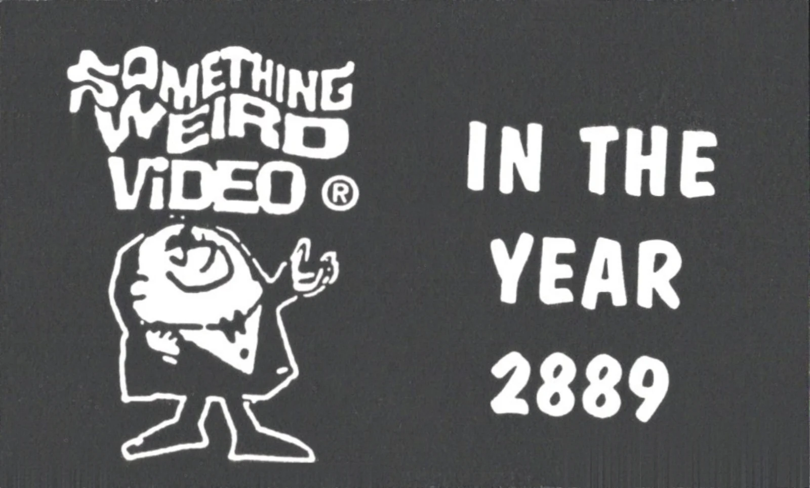 In the Year 2889 VHS front label scan