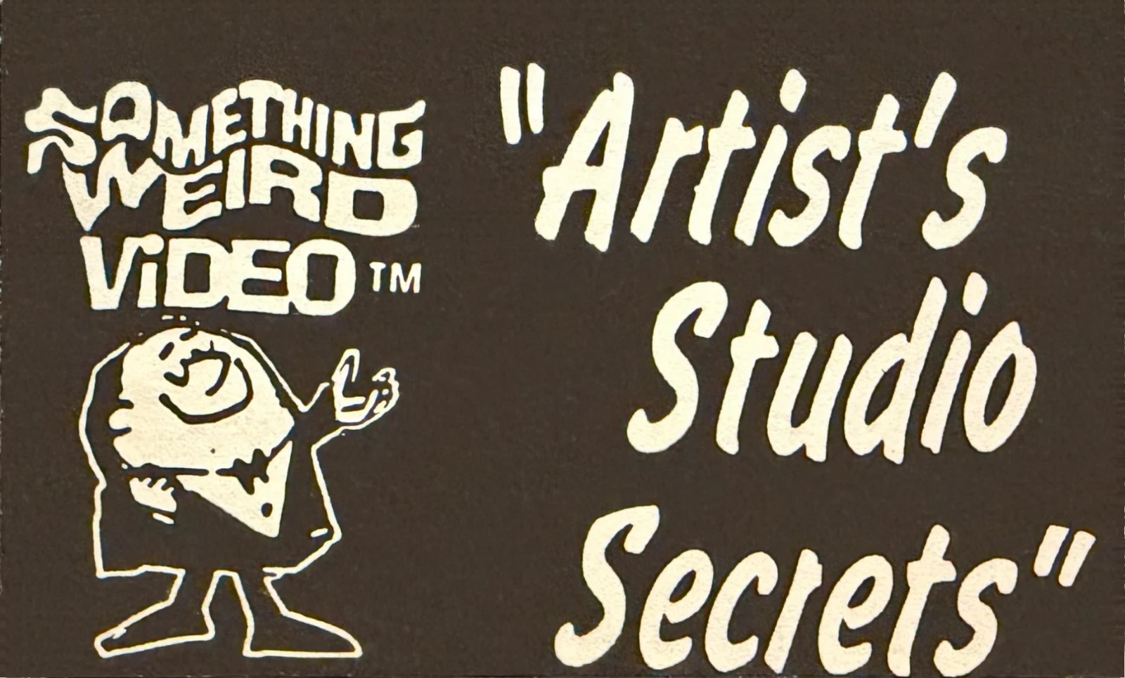 Artist's Studio Secrets VHS front label scan