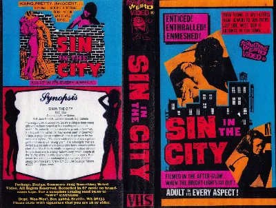 Sin in the City VHS cover