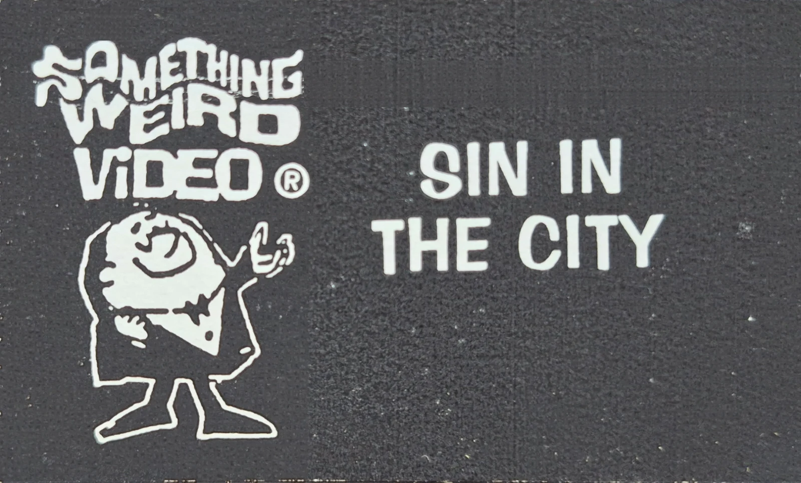 Sin in the City VHS front label scan