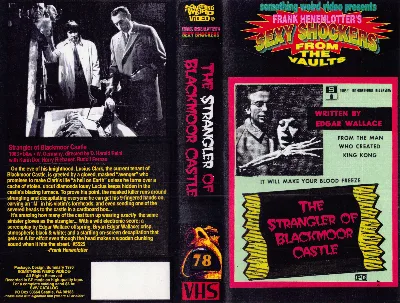 The Strangler of Blackmoor Castle VHS cover