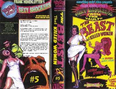 The Beast That Killed Women VHS cover