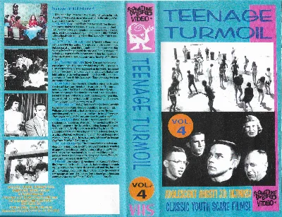 Teenage Turmoil VHS cover