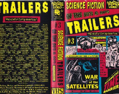 Science Fiction Trailers of the 50’s & 60’s VHS cover